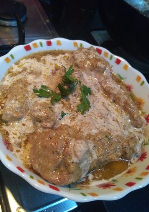 A picture of Chicken kali mirch.