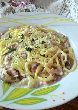 Foto resep Sphageti Carbonara