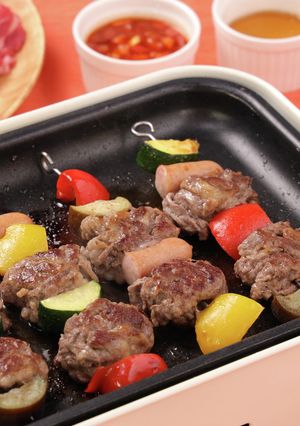 A picture of Griddle BBQ Skewers Party.