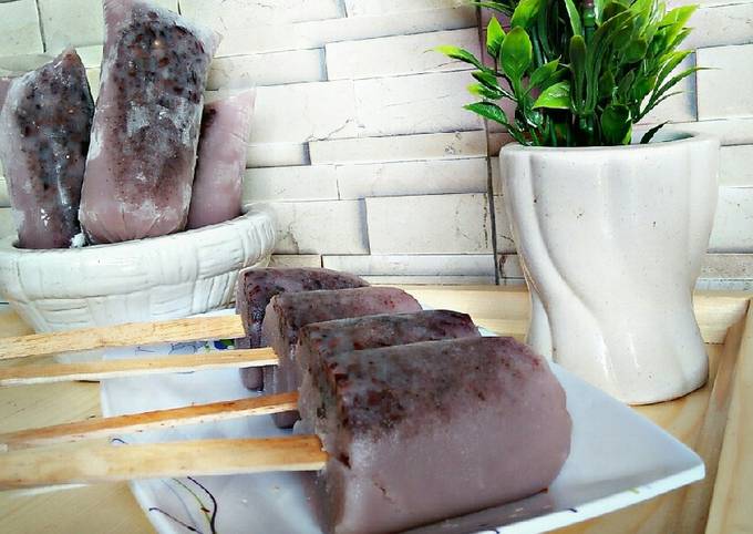 Resep: 16 - 2 Es Potong Ketan Hitam Ekonomis