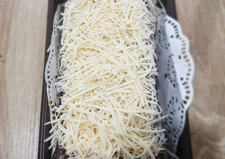 Brownies kukus putih telur