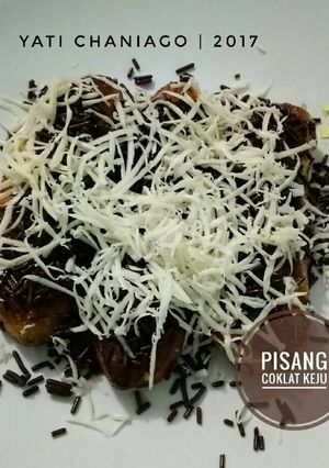 Foto resep Pisang Coklat Keju (Cemilan Mendadak)