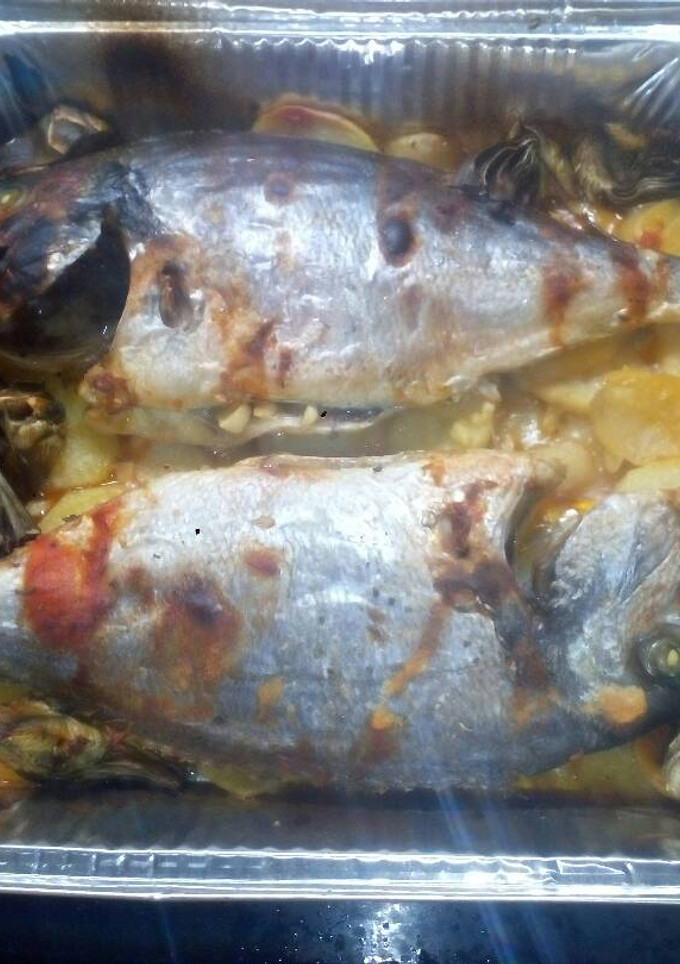 Una foto de Doradas al horno