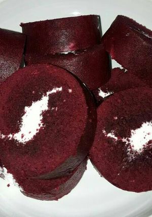 Foto resep Redvelvet gulung kukus