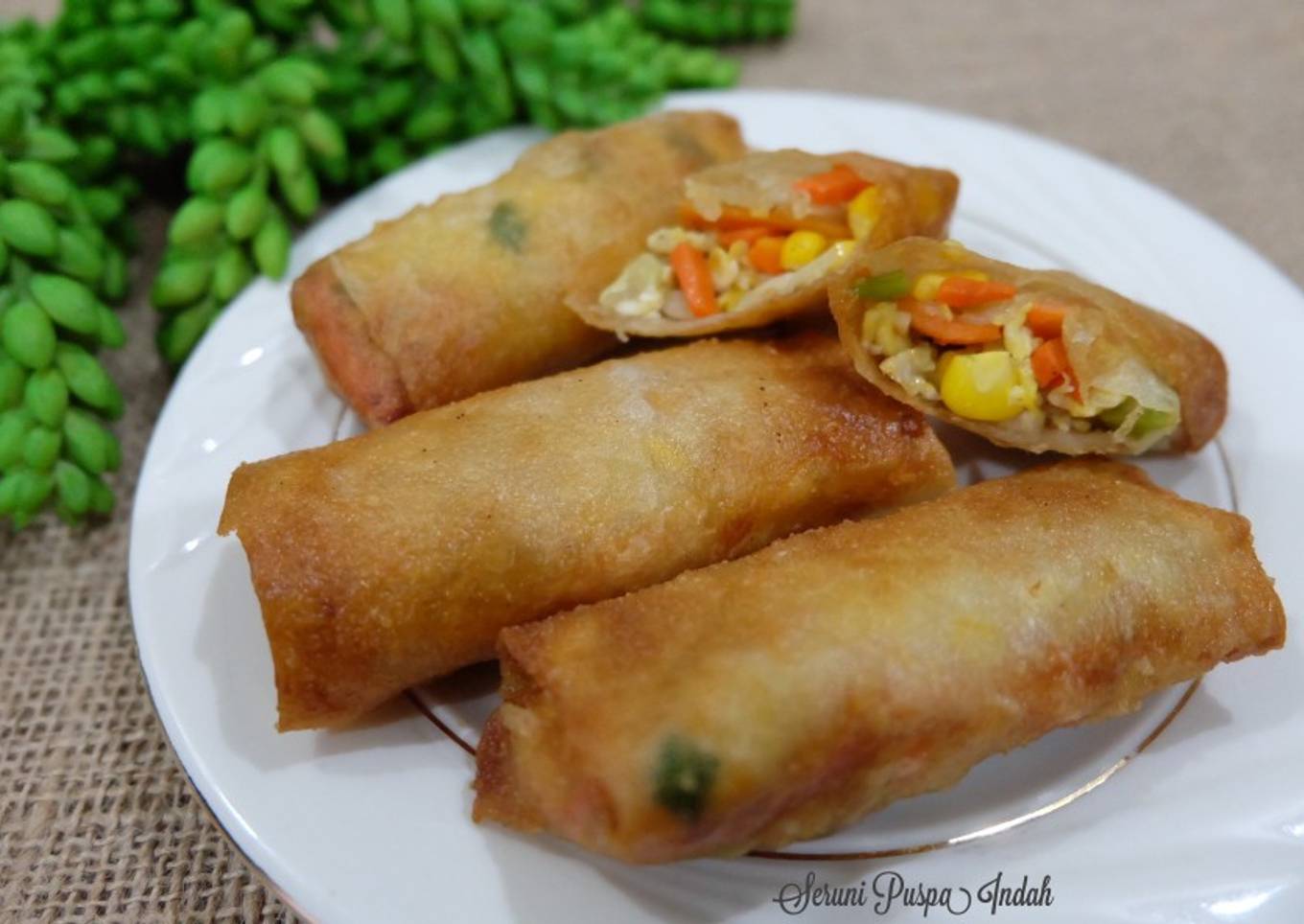 Lumpia Isi Jagung,Wortel, Kubis