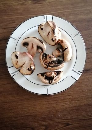 عکسی از دستور قارچ کبابی