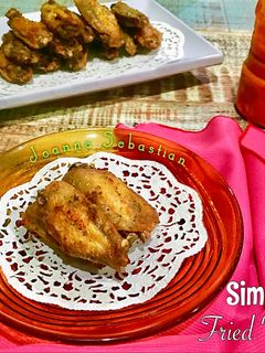 Foto resep Simple Fried Wing -keto