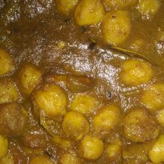 A picture of Chana masala.