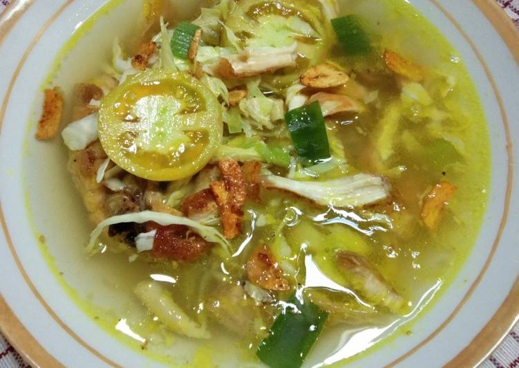 Resep Soto Ayam Sederhana, Bikin Ngiler