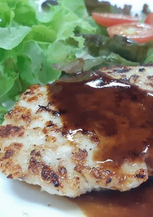 รูปของ Hamburgไก่บด