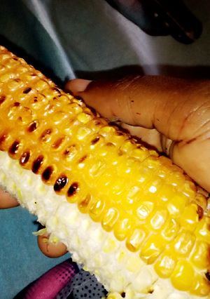 A picture of Roasted Corn.