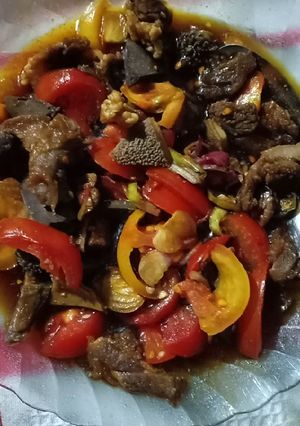 Foto resep Sate kambing (tanpa bakar dan tusuk)