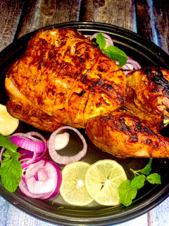கிரில் ஃபுல் சிக்கன் (Grill full chicken recipe in tamil) செய்முறை முக்கிய புகைப்படம்