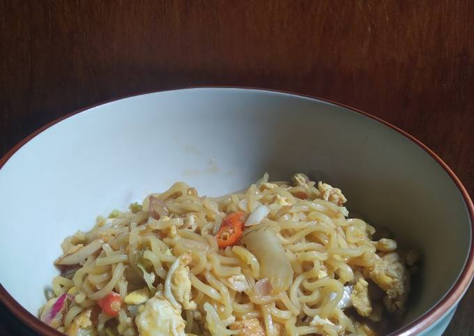 Indomie Goreng Nyemek