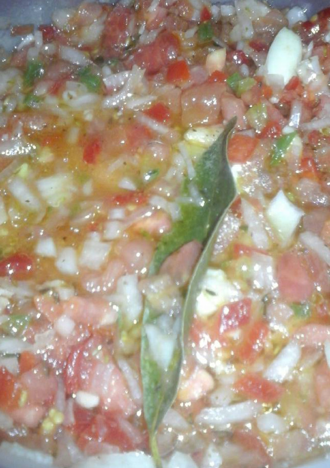 Una foto de Salsa criolla