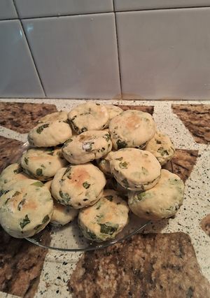 Una foto de Scones de lechugas 🥬🥬