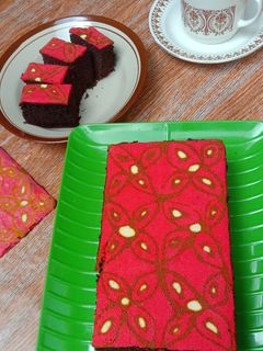Foto resep Brownies Batik