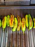 George Foreman Grilled Shishito Peppers