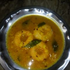 Leftover rice Sambhar Vada A picture of Leftover rice Sambhar Vada.