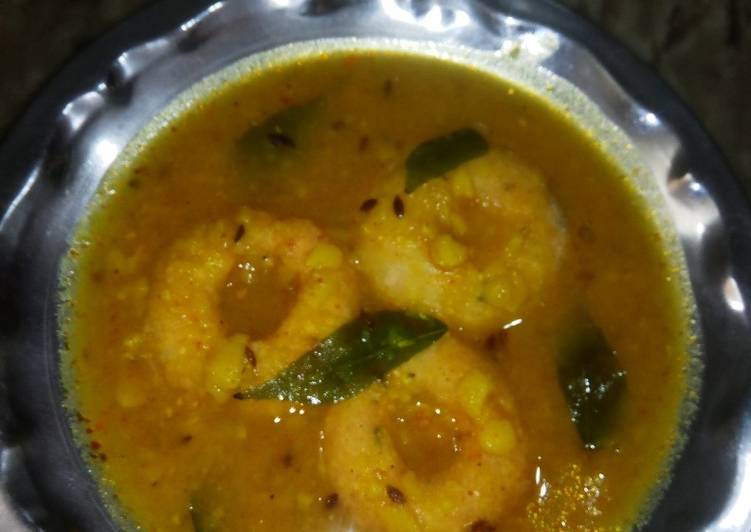 Easiest Way to Prepare Speedy Leftover rice Sambhar Vada