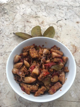 Cara Gampang Membuat Resep  Cumi asin tempe pedas manis ala ailie #limaresepterbaruku yang Sempurna, Sempurna