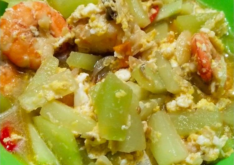 Resep Sayur Jepang / Labu Siam, Enak