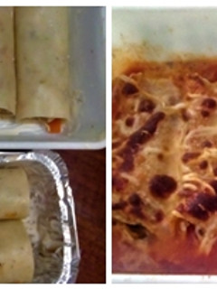 Una foto de Canelones con Verduras