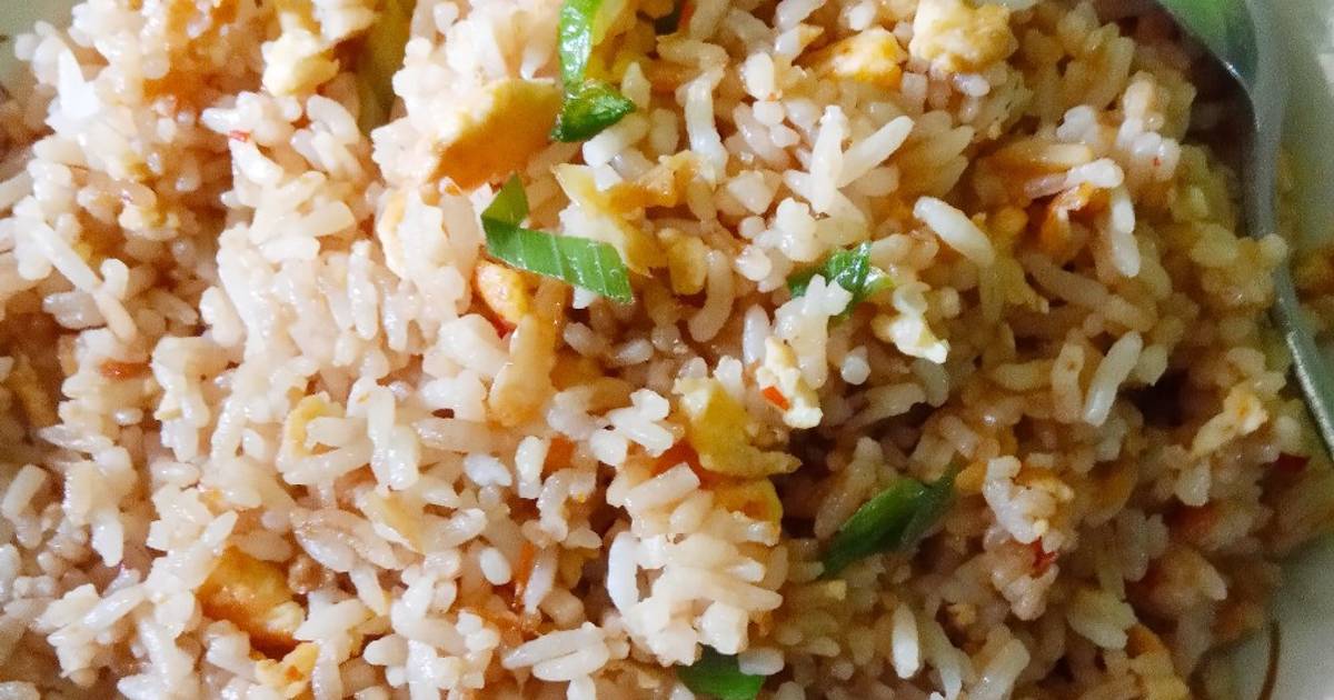 Resep Nasi Goreng Bulek (Bumbu Ulek) Biasa dengan Bumbu Simple oleh