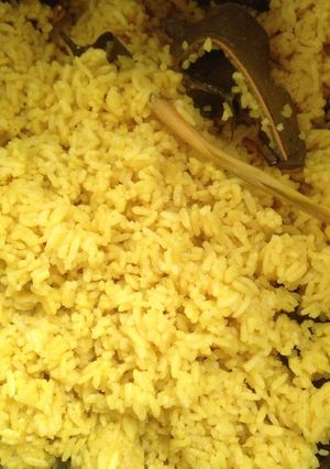 Foto resep Nasi kuning (kukus)