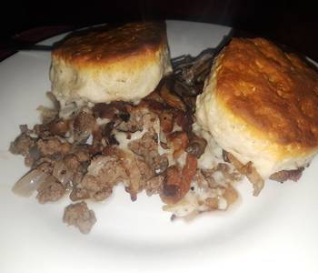 Easy Make Recipe Bacon Mushroom Swiss Burger Casserole Yummy