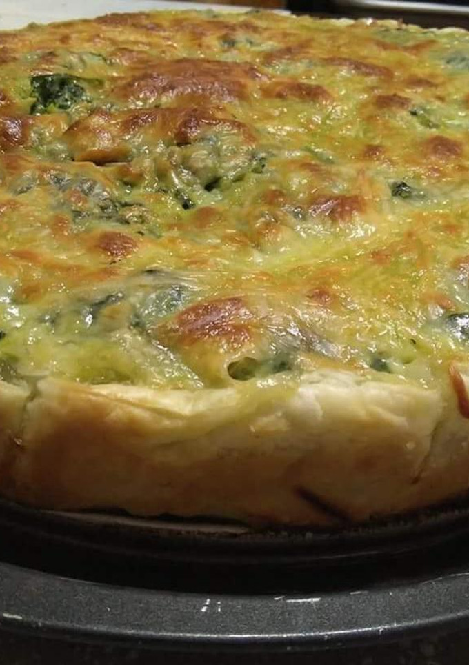 Una foto de Quiche de Espinacas
