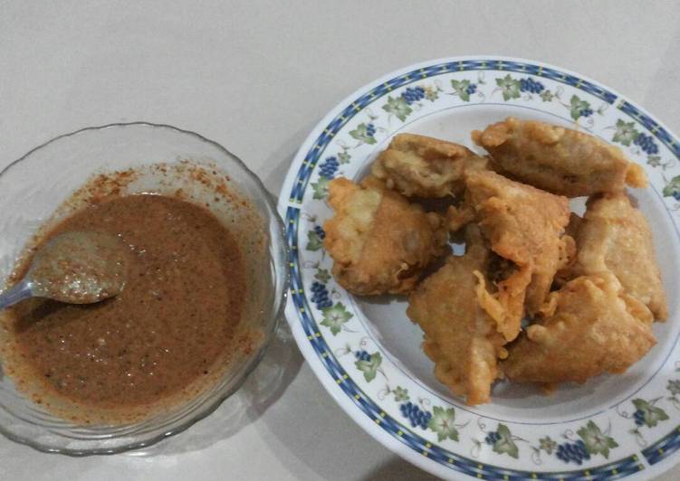 Resep Tahu isi bihun+sambel kacang Lezat