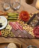 Tábua de queijos e enchidos (e doces)