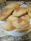 Empanada de carre de cerdo picada con cuchillo