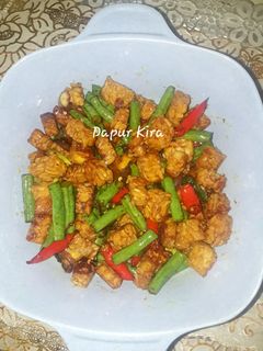Foto resep Tempe orek kacang panjang