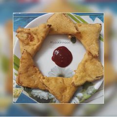 A picture of Bread pakoda.