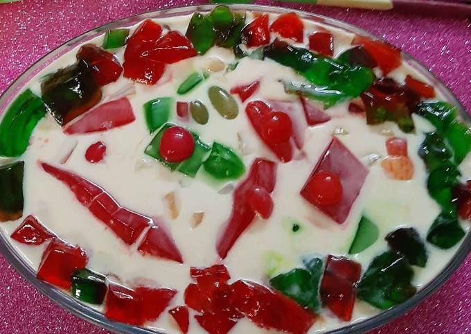 Fruit custard