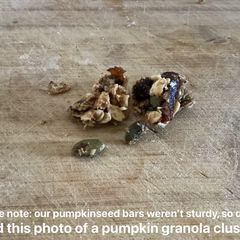 A picture of Pumpkinseed Energy Bars.