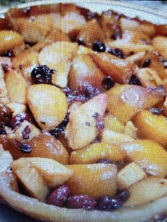 Una foto de Tatín de frutas