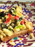 Eat Clean Mediterranean Scrambled Egg On Toast (Cyprus 🇨🇾)