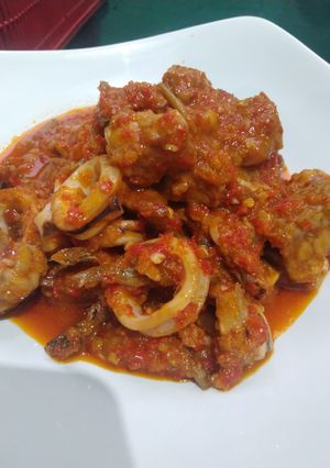 Foto resep Oseng Pedas Cumi
