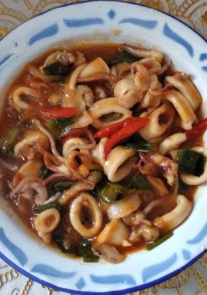 Foto resep Cumi Asam Manis Pedas