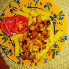 Vegan Tortiglioni Pasta Idea A picture of Vegan Tortiglioni Pasta Idea.