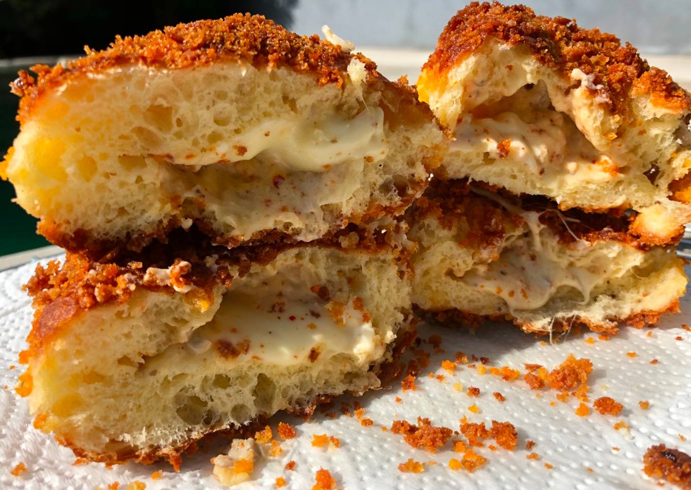 Korean Bread Croquette Spicy Garlic Mozarella (ala tous les jours)