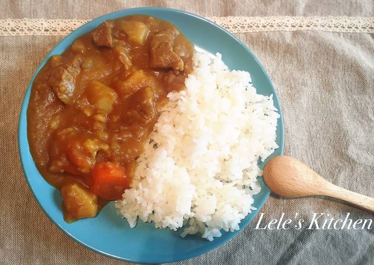 【和風食堂】牛肉咖哩飯