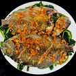 Cá dìa hấp mùng tơi