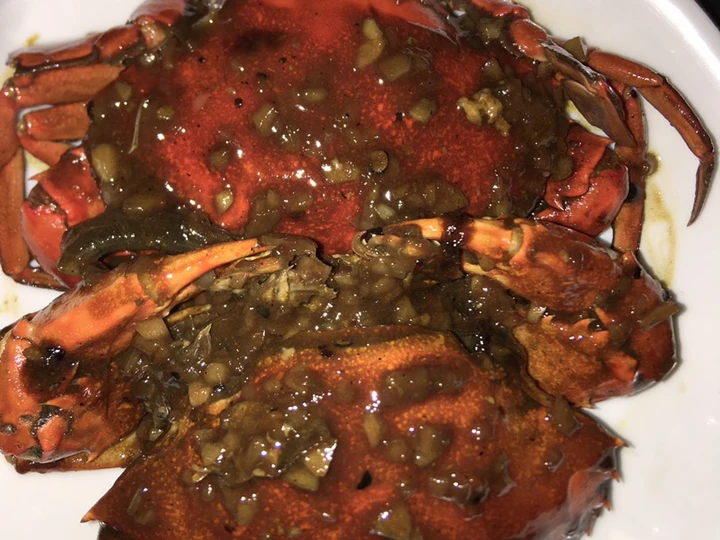 Langkah Mudah untuk Membikin Resep 2. Kepiting Telur Lada Hitam yang Lezat Anti Ribet, Bikin Ngiler