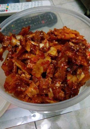 Foto resep Balung kuwuk pedas manis
