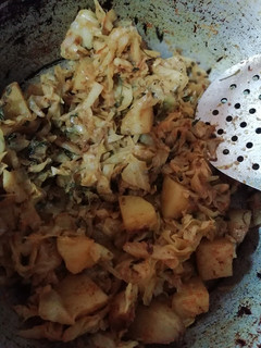 A picture of Cabbage fry.