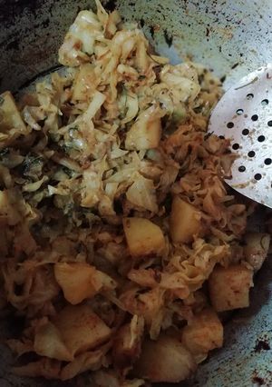 A picture of Cabbage fry.
